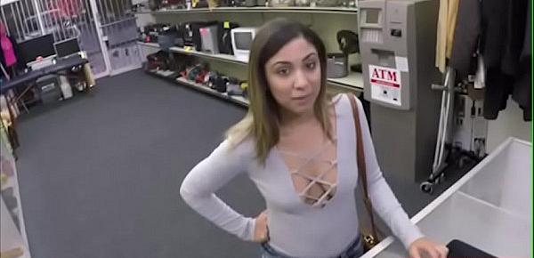  Sexy Mariah having sex in the pawnshop